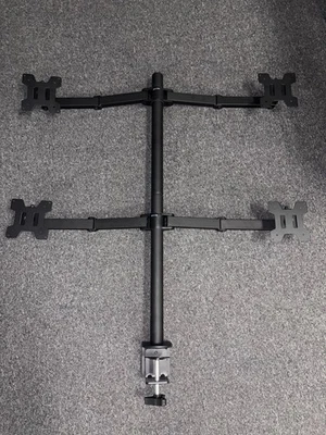 WALI Quad Monitor Desk Mount, 4 Monitor Stand Fits Heavy Duty Computer Screen... - Image 1 of 2