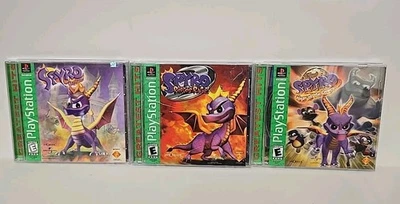 Spyro Playstation PS1 Spyro, Ripto's, Year Of The Dragon, Greatest Hits Foto 1 de 4
