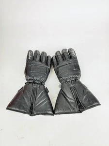 Cabelas schwarze Lederhandschuhe Goretex Thermolite Large Winter Schneemobil Reiten - Bild 1 von 9