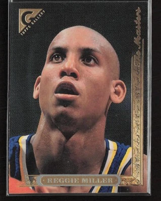 1995-96 Topps Gallery #3 Reggie Miller Indiana Pacers Near Mint or Better - Image 1 of 2