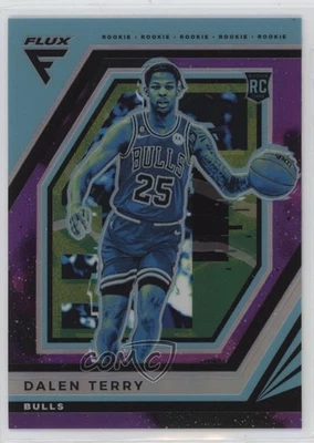 2022-23 Panini Flux Rookies Supernova Prizm /75 Dalen Terry #235 Rookie RC - Image 1 of 2