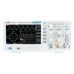 UNI-T 100MHz 200MHz 1GS/s Ultra Phosphor Oscilloscope 2CH for Vehicles -new - Picture 1 of 2