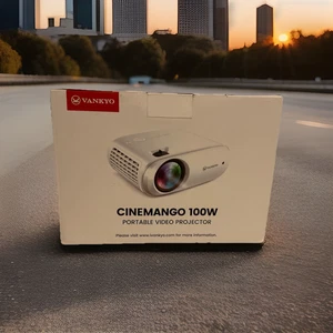 VANKYO Cinemango 100W Portable Video Projector With Screen - Picture 1 of 5