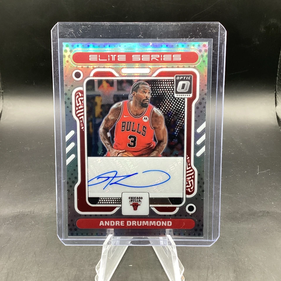 2023 -2024 Donruss Optic Andre Drummond Elite Series Auto /99 - Image 1 of 4