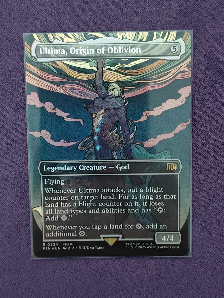 MTG Ultima, Origin of Oblivion - Foil - Borderless Final Fantasy FIN - Image 1 of 2