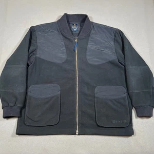 Beretta Mens 3XL Full Zip Fleece Jacket Blue Shooting Hunting Coat - Picture 1 of 8