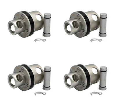 MYTEE PRODUCTS 4 Pack Overdrive Ratcheting Cap - Convert Winch into Ratching Winch (Fit Most...