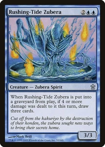 (4x) RUSHING-TIDE ZUBERA - Saviors of Kamigawa – MTG Magic the Gathering Card - Picture 1 of 5