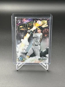 2025 Bowman Chrome Nick Kurtz ADIOS! Insert RC Rookie Athletics #AD-23 - Bild 1 von 2
