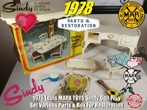 Louis MARX TOYS Muñeca Sindy 1978 Juego Varias Piezas y Caja Para Restauración - Imagen 1 de 10