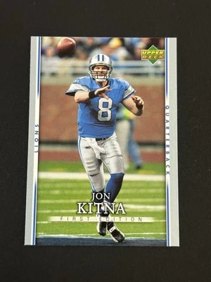 2007 Upper Deck First Edition Jon Kitna #31 Detroit Lions (U) - Image 1 of 2