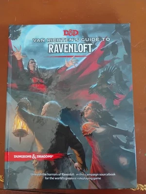 Van Richten's Guide to Ravenloft by Dungeons & Dragons (2021, Hardcover) - Image 1 of 2