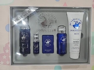 NEW! Beverly Hills Polo Club Blue for Men Exclusive 5-Piece Gift Set  - Picture 1 of 1