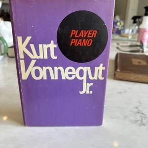 Vintage Delacorte Press Kurt Vonnegut Player Piano, HC/DJ 2nd Print Spine Damage - Imagen 1 de 7