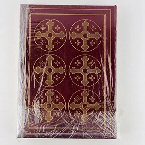 Easton Press Confessions of St Augustine Leather Bound Book RARE Printing ERROR - Picture 1 of 5