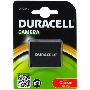 Duracell Akku für Canon IXUS 145 3,7V 600mAh/2,2Wh Li-Ion Schwarz - Bild 1 von 1