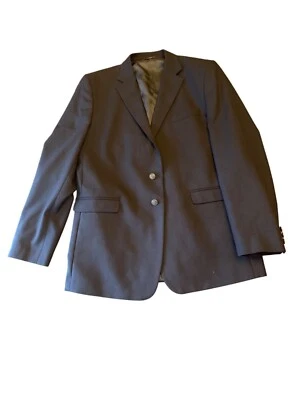 Blazer Nordstrom para niños mezcla de lana y poliéster talla 20 azul marino oscuro Foto 1 de 4