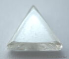 G SI1 BEAUTIFUL TRIANGLE SHAPE NATURAL DIAMOND UNCUT GEM DIAMOND 0.84 CARAT