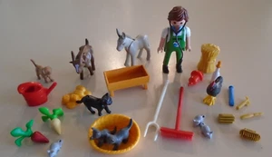Playmobil Menschen ~ Bauernhof Tier Tierarzt Arzt mit Zubehör - Bild 1 von 3