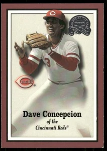 Dave Concepcion Cincinnati Reds #46 2000 Fleer Greats of the Game Baseball Card - Picture 1 of 2