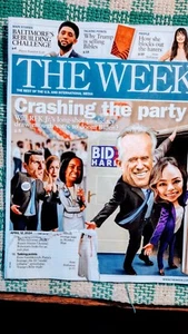 THE WEEK INTERNATIONAL MEDIA CRASHING THE PARTY APRIL 12 2024 RFK JR'. MAGAZINE. - Picture 1 of 24