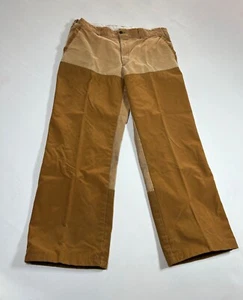 Vintage LL Bean Hunting Canvas Work Field Outdoor Pants Mens Size 38 - Picture 1 of 14