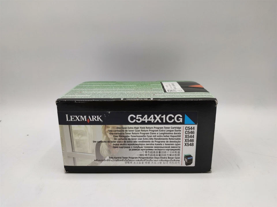 Lexmark C544 X544 Cyan Tonerpatrone RP 4K - Bild 1 von 1