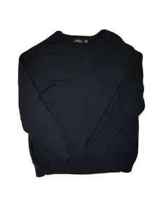 Jack Nicklaus Golden Bear V-Neck Pullover Navy Blau Herren XXL 100% Baumwolle Golf - Bild 1 von 10