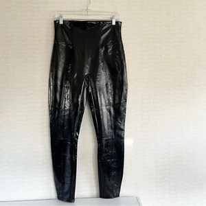Leggings SPANX Imitación Charol Cuero Para Mujer Talla Grande Negros 20301R Sexy Blogger - Imagen 1 de 6