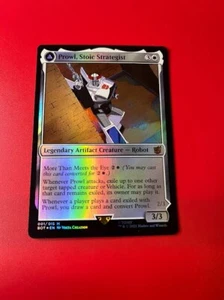 1x FOIL PROWL, STOIC STRATEGIST - Transformers - Magic the Gathering - Imagen 1 de 2