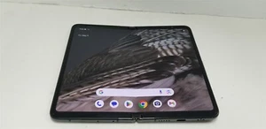 Google Pixel Fold 512gb Obsidian G9FPL (Unlocked) Damaged See Details ND8761 - Zdjęcie 1 z 6