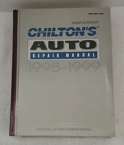 ⭐ NEW ⭐ CHILTON'S 7922 AUTO REPAIR MANUAL 1995-1999 SHOP EDITION Hard Cover - Bild 1 von 3