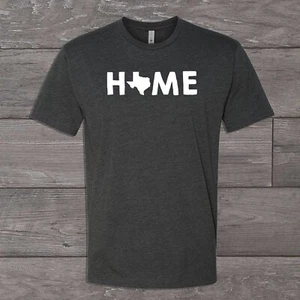 Texas Home State T-shirt Tee Tshirt Unisex TX Home Pride - Picture 1 of 2
