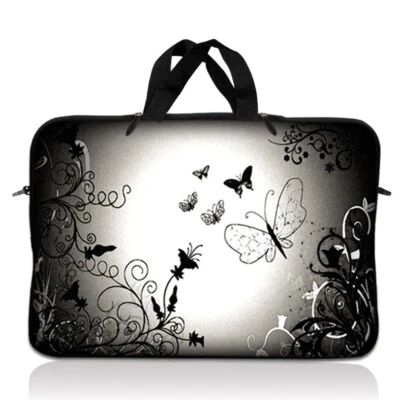 10" 10.1" 10.2" 9 8 Funda para Laptop Netbook Funda Estuche Cubierta Tablet Mariposa Foto 1 de 4