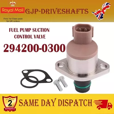 FOR LEXUS IS 200d 220d FUEL SUCTION CONTROL VALVE DIESEL 2005-ON 294200-0300 - Image 1 of 3