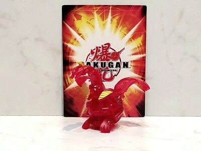 New BAKUGAN Translucent Pyrus CYBORG HELIOS 680G New Vestroia Spin Master/SEGA - Image 1 of 4