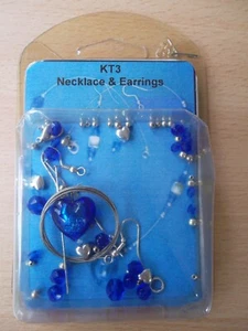 Jewellery Making Kit Necklace & Earrings KT3 - Picture 1 of 2