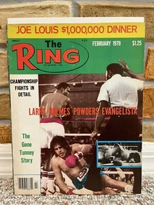 THE RING BOXING VINTAGE MAGAZINE LARRY HOLMES February 1979 XLNT - Picture 1 of 2