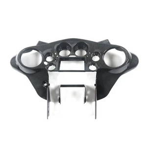 Double DIN Inner Fairing Kit for Harley 1998 - 2013 FLH Road Glide Ultra Classic - Foto 1 di 8