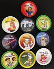Merlin Pop Badge Legoland 2012 characters various colours inc Batman & starwars