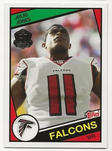 2015 Topps Football Julio Jones - Atlanta Falcons 60th Ann Throwback #T60-JJ