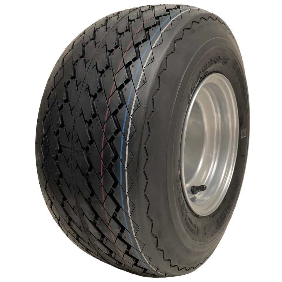 18x8.50-8 Golfwagen Buggy Rad Reifen 4ply Gras Atv Quad auf Felge Wanda P509 - Bild 1 von 4
