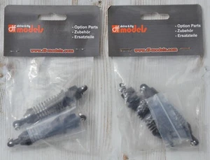 DF MODELS DUNE FIGHTER AMMORTIZZATORI AMMORTIZZATORI RC CAR 1/10 4 PEZZI LUNGHEZZA: 85mm - Foto 1 di 3