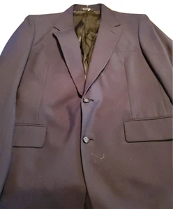 Seasons Spanner Herren 40R Blazer Navy Blau Anzug Jacke Sport Mantel Einfarbig OHNE HOSE - Bild 1 von 9