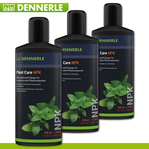 Dennerle 3 x 500 ml Plant Care NPK Makronährstoff-Dünger für Aquarienpflanzen