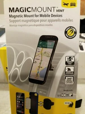 Scosche MAGVM2, MagicMount Magnetic Vent Mount For Mobile Devices Brand New Oem - Image 1 of 3