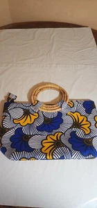 Handtasche mit afrikanischem Muster  - Bild 1 von 5