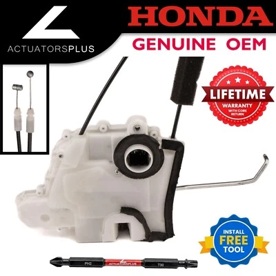 Atuador de trava de porta de passageiro dianteiro direito Honda Insight fabricante de equipamento original 2010-2014 *VITALÍCIO* - Imagem 1 de 4