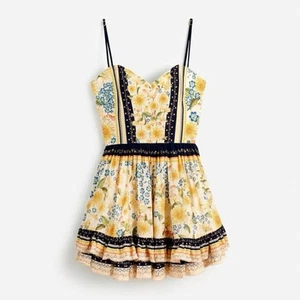 Madewell x Agua Bendita Isadora Minikleid Mehrfarbig Größe Medium Neu mit Etikett - Bild 1 von 12