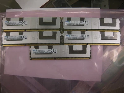 Lote de 5 x Memoria de Servidor Samsung 32GB PC3L-14900L DDR4 RAM M386B4G70DM0-CMA3 Foto 1 de 4